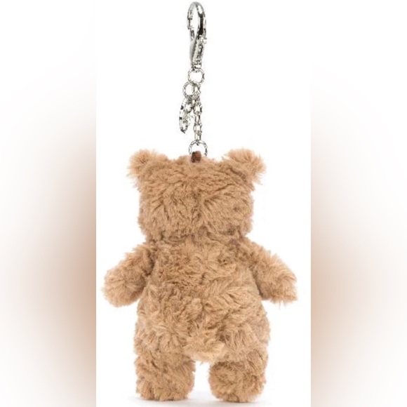 LAST ONE! BNWT JELLYCAT I AM BARTHOLOMEW BEAR BAG CHARM SO ADORABLE - Picture 11 of 13
